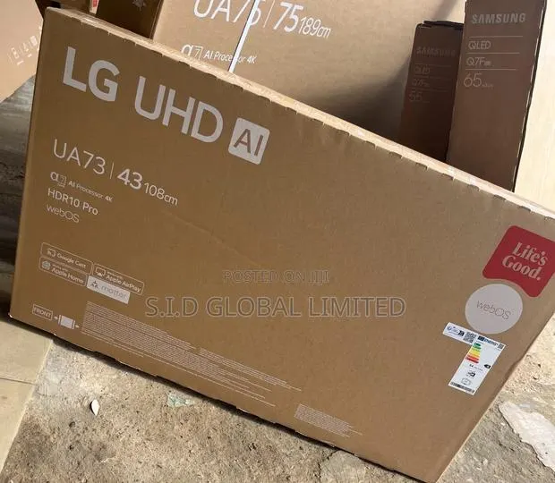 Upgrade to With Lg 43ua73003la Smart Tv · Photo 1