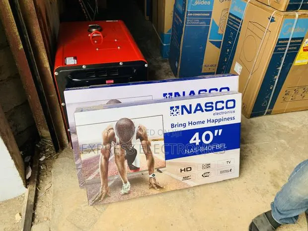 Brabd New Slim Black Nasco 40”FHD Satellite TV · Photo 1