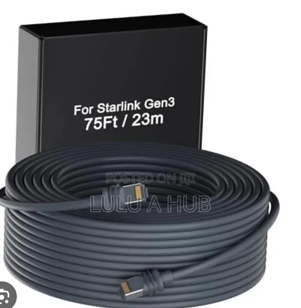 Brand New Starlink 75ft Replacement Cable · Photo 1