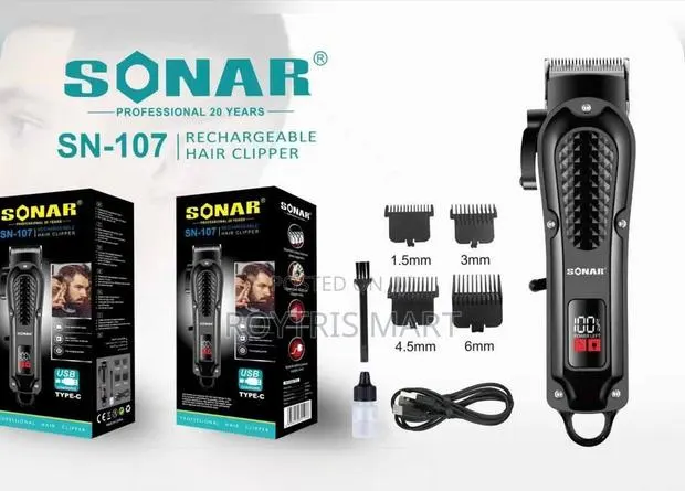 Sonar Sn-107 Rechargeable Hair Trimmer · Photo 1