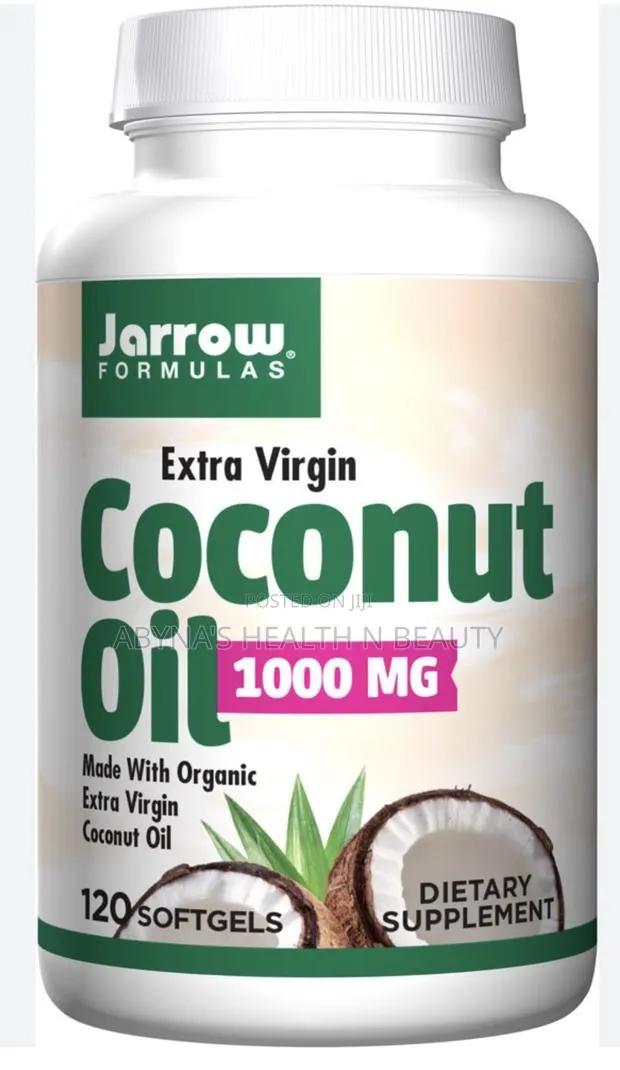 Jarrow Formulas Extra Virgin Coconut Oil 1000mg · Photo 1