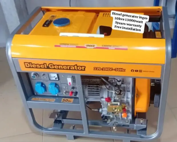 Shining Light on Sustainability Ingco Generator 10kva 13000w · Photo 1
