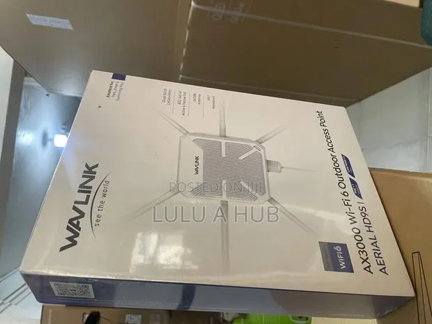 6-Antenna Wifi-6 Wavlink Ax3000: Experience Fast Wifi Everywhere · Photo 1