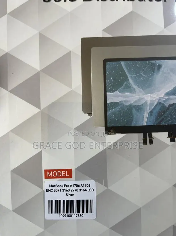 Original MacBook Pro A1706 A1708 LCD Silver · Photo 1