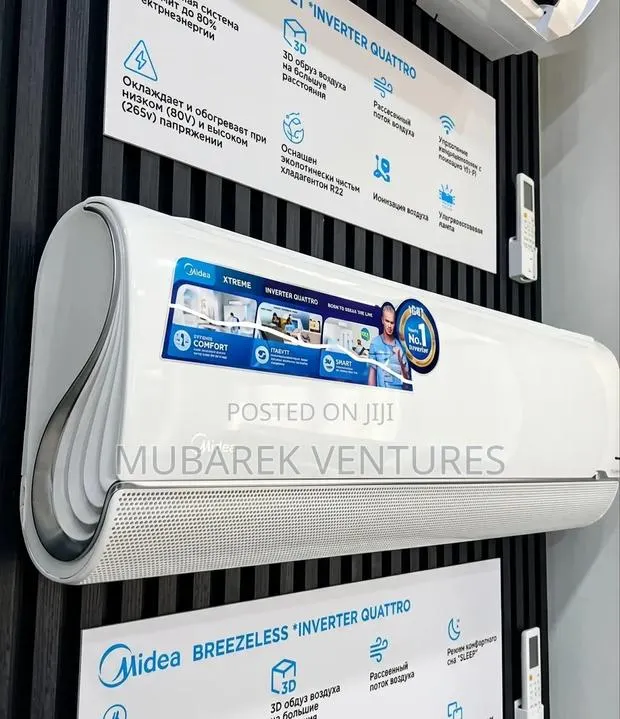 Midea 1 5hp R410 Breezeless Inverter Series Split Air Conditioner · Photo 1
