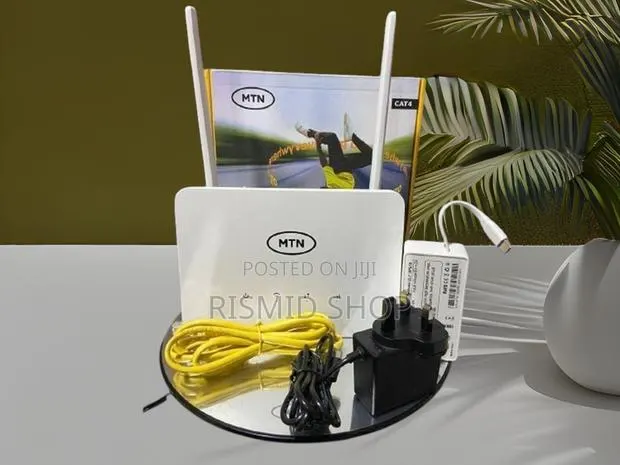 MTN Universal 4G Internet Wi-Fi Router + Battery Backup · Photo 1