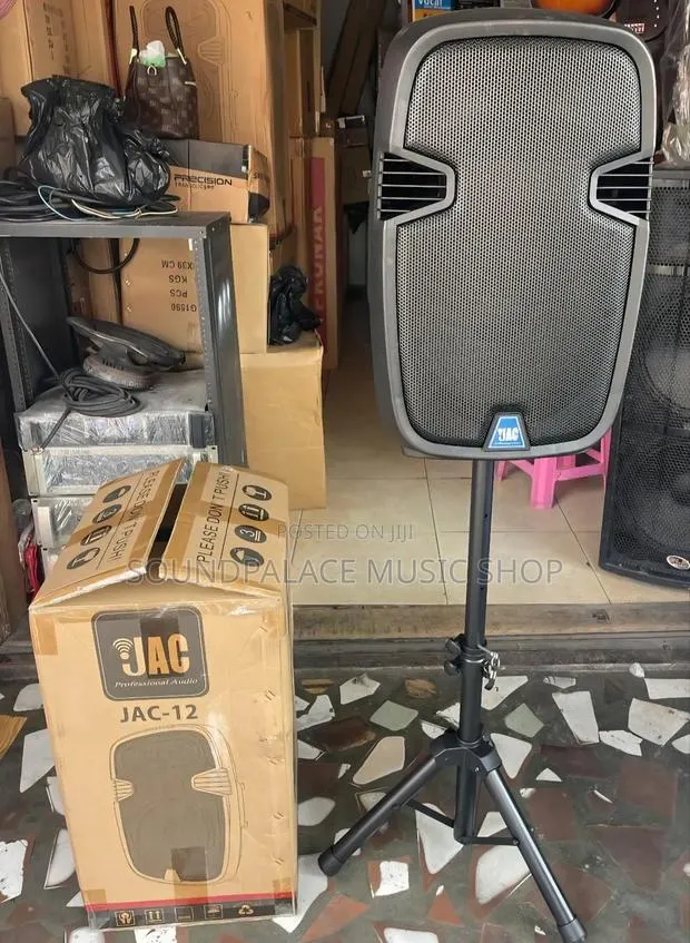 JAC-12 12-Inch Portable Rechargeable PA Speaker · Photo 1