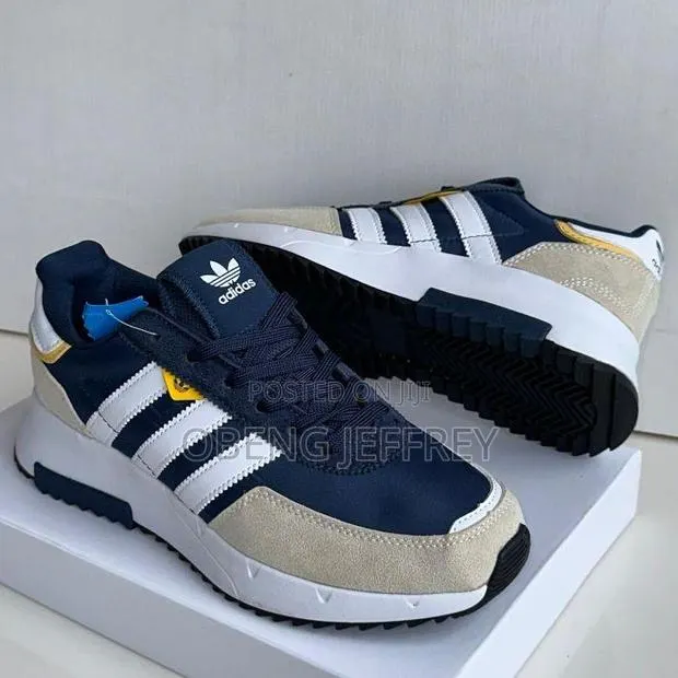 Original Adidas Retropy F2 Navy/Biege · Photo 1