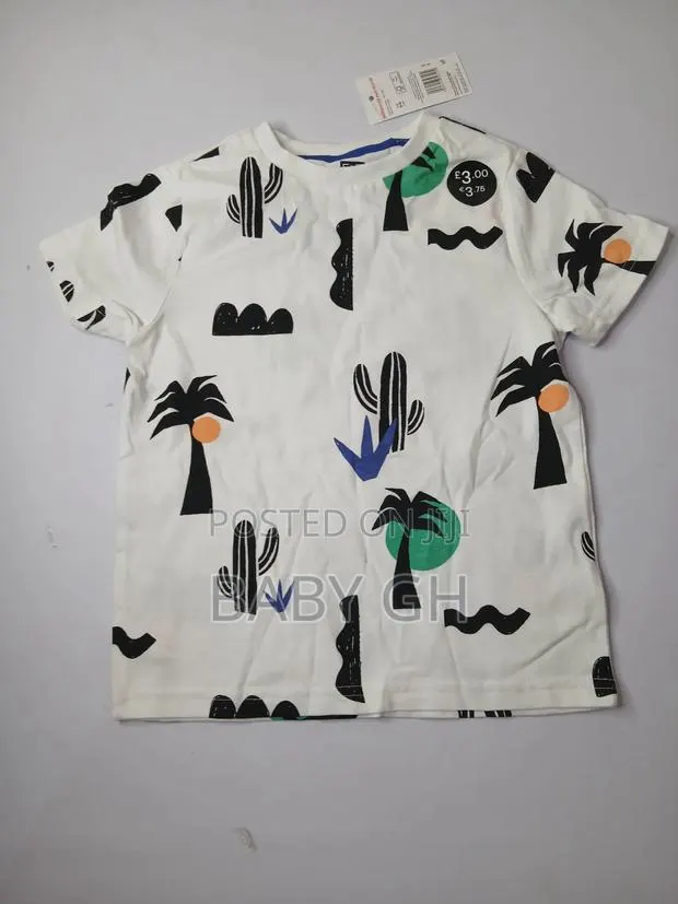 F F Kids White Boys T-Shirt · Photo 1