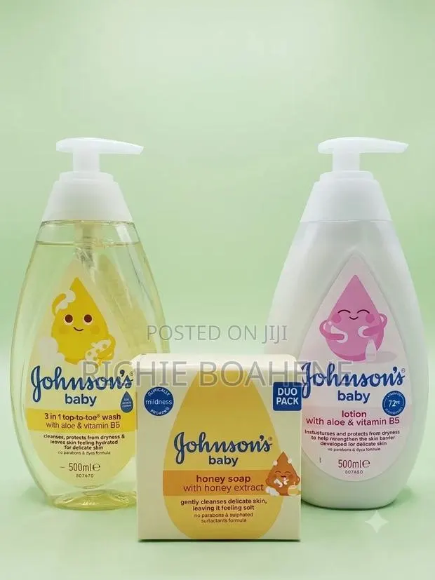 Johnson Shower Gel, Bar Soap, Lotion · Photo 1