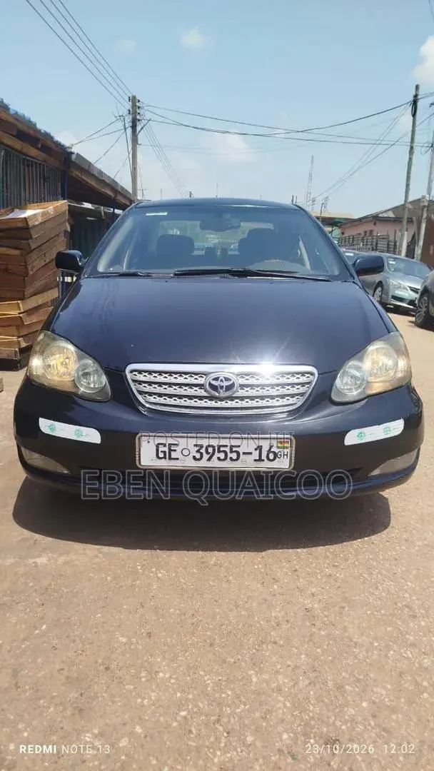 Toyota Corolla 2007 Black · Photo 1
