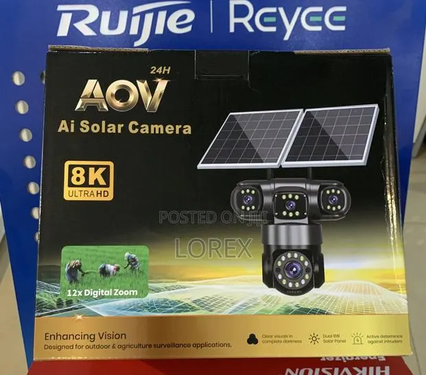 AOV 4Lens 4G Solar CCTV Camera · Photo 1