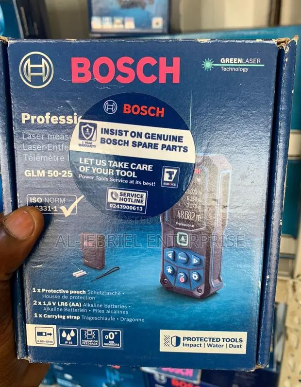 Laser Measure Bosch GLM 50-25 G Professional Detector · Photo 1