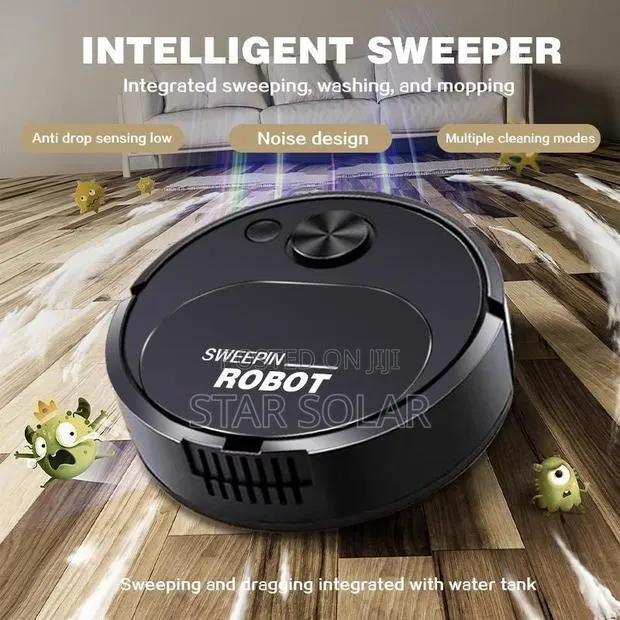 3 in 1 USB Smart Sweeping Robot Suction Vacuum Cleaner · Photo 1