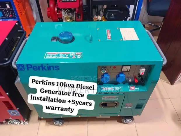 Power for Social Good Perkins Diesel Generator 10kva Silent · Photo 1