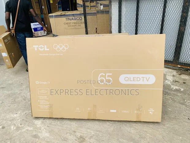 Best Buy at 10GiG TCL TV 65 Smart Satellite Android UHD · Photo 1