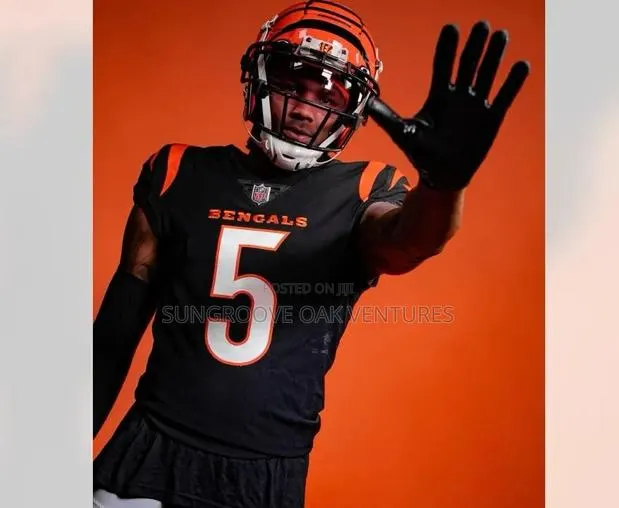Original Nike Tee Higgins Black Jersey #5 · Photo 1
