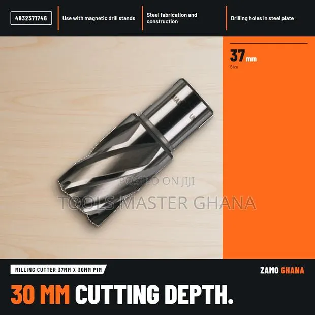 Milling Cutter 37Mm X 30Mm P1M - · Photo 1