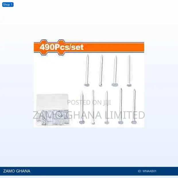 490 PCS Nail - Wnaab01 · Photo 1