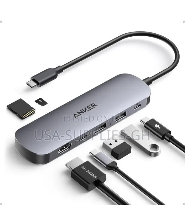 Anker USB C Hub, 7-in-1 Multi-Port USB Adapter From Usa · Photo 1