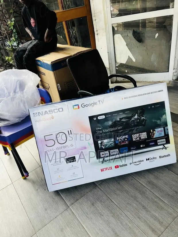 Check Out Nasco 50” Uhd Smart Screen Television(Black) · Photo 1