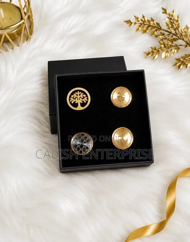 Premium 4-Piece Lapel Pin Set – Calish Accessories · Photo 1