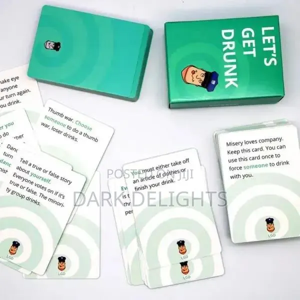 Let's Get Drunk Cards · Photo 1