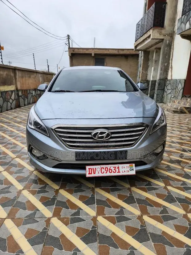 Hyundai Sonata 2015 Silver · Photo 1