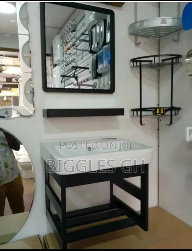 Small Cabinet Basin Black · Photo 3