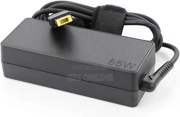 Lenovo Yellow Pin Laptop Charger · Photo 1