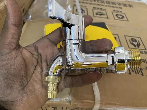 Extra Thick 4-Point Washing Machine Faucet – Durable