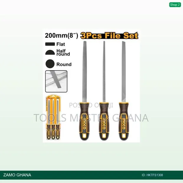 3 PCS Steel File - Hktfs1308 · Photo 1