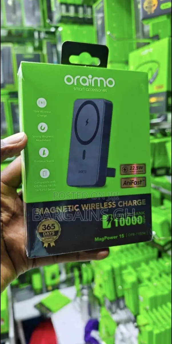 Oraimo Magsafe 15 Magnetic Wireless Power Bank · Photo 1
