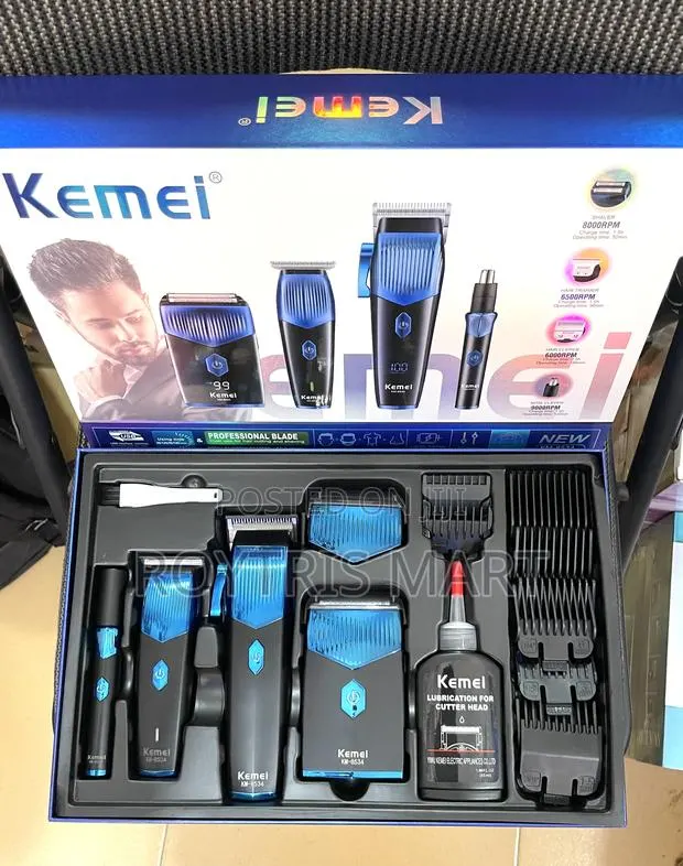 Kemei Km-8534 Professional 4-in-1 Grooming Kit · Photo 1