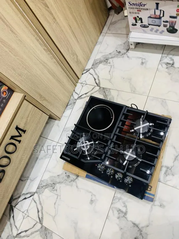 Super Classic ~ Inbuilt 60cm Kenwood Black 3 Gas 1 Electric Hob · Photo 1