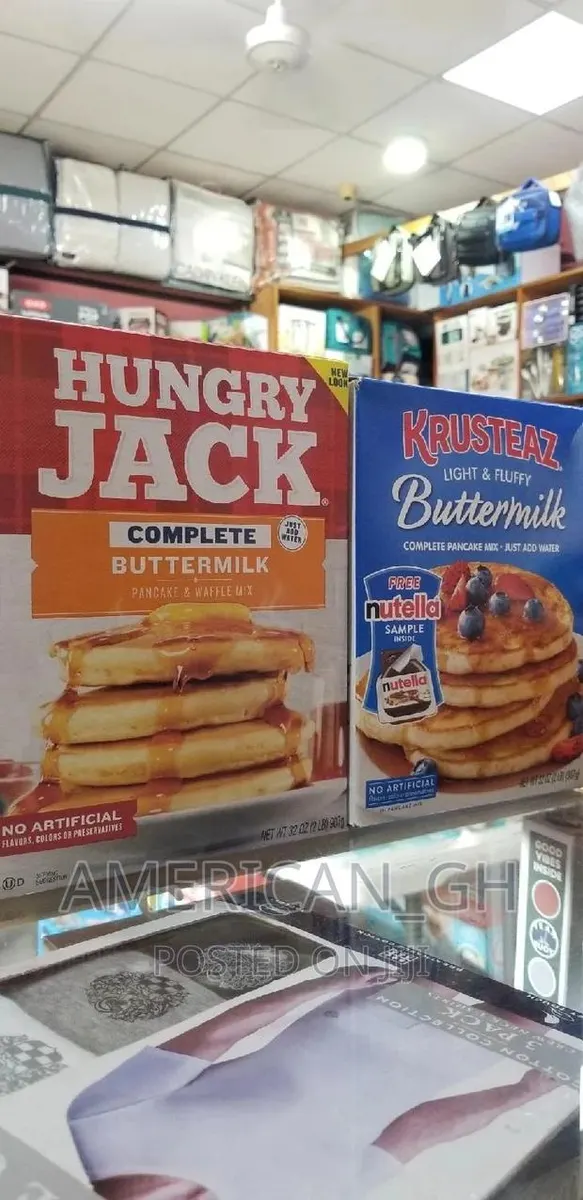 KRUSTEAZ and HUNGRY JACK Pankcake/Waffle Mix · Photo 1