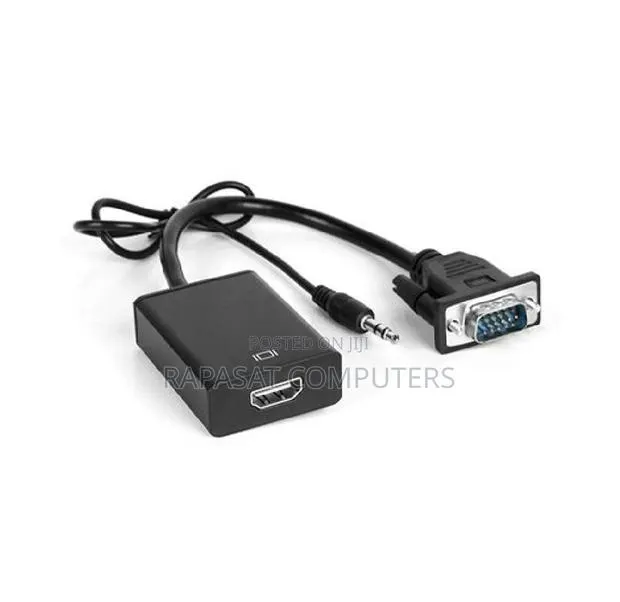 Vga Male to Hdmi Female With Sound Adapter · Photo 1