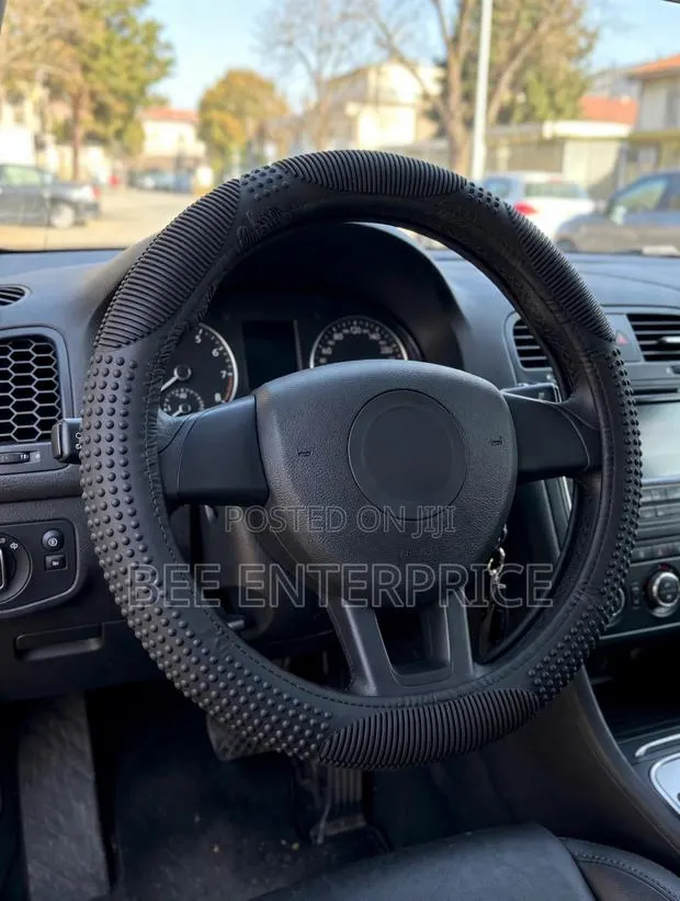 Colorful Silicon Steering Wheel Cover -Anti Slip Massage- Universal · Photo 1