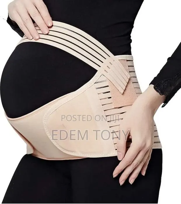 Pregnancy Maternity Belt Lumbar Back Support Waist Band Belly Brace · Photo 2
