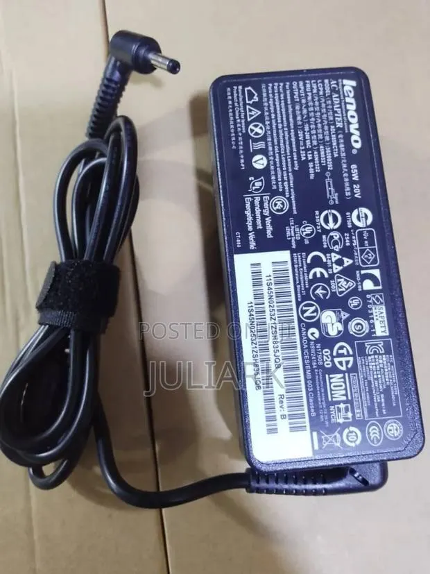 Lenovo 20v Small Pin Charger · Photo 1