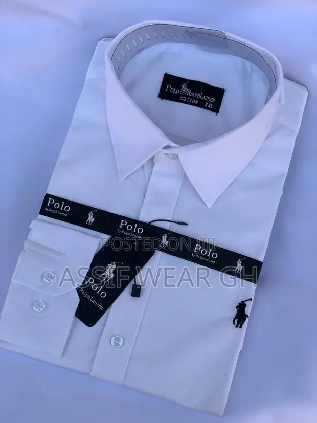 Polo White Long-Sleeve Shirt · Photo 1