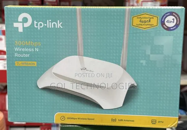 Tp-Link Wireless N Router Tl-Wr840n · Photo 1