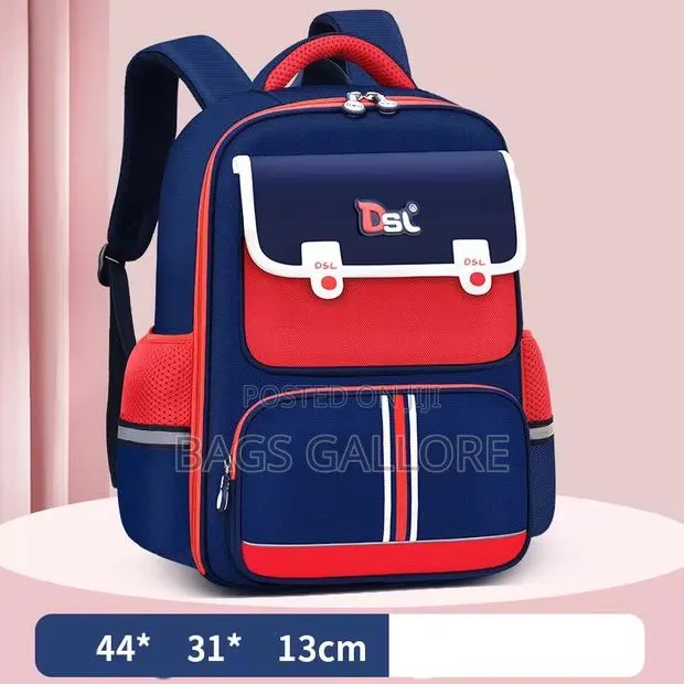 School Bag Red and Blue · Photo 1