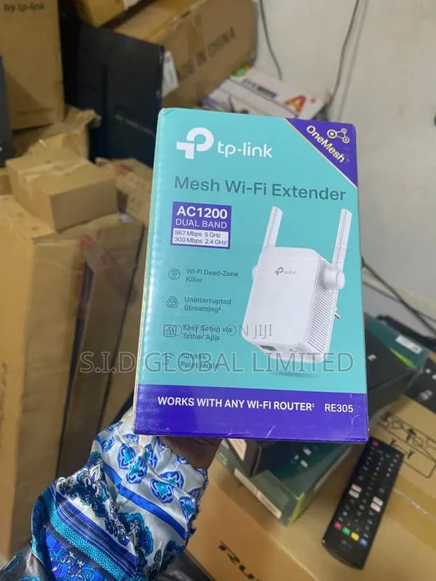 TP-Link Re305 Ac1200 Mesh Wifi Extender -Dual Band -Onemesh -Access · Photo 1