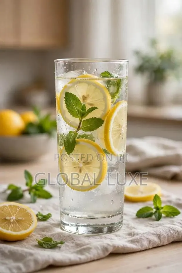 6-Piece Water Glass Set – Elegant Drinking Glasses · Photo 1
