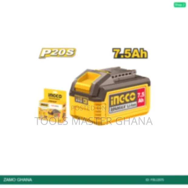 Lithiumion Battery - Fbli2075 · Photo 1