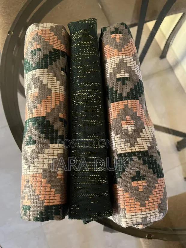 3-Piece Kente Fabric Bundle · Photo 1