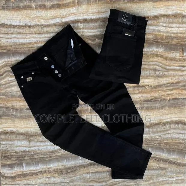 Jeans Trousers for Sale -Deep Black · Photo 1