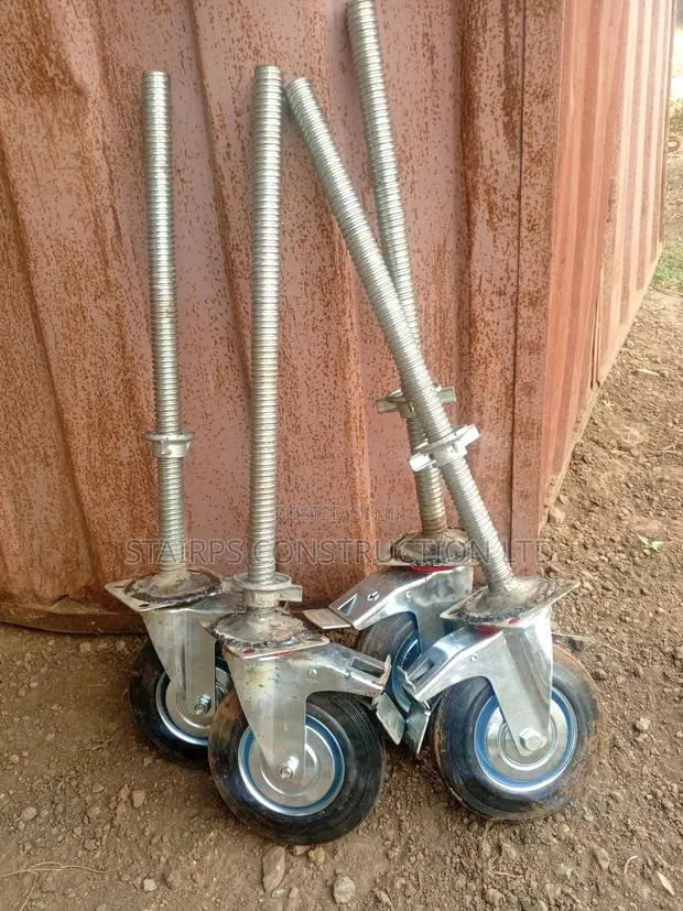 Adjustable Wheels for Scaffolds and Round Pipes Available for Sale · Photo 1