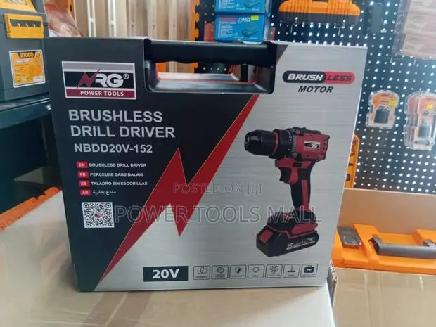 21v Brushless Cordless Impact Drill NRG · Photo 1
